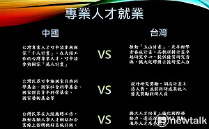 中國磁吸 台灣加薪 對台31項兩岸過招《 專業人才篇》