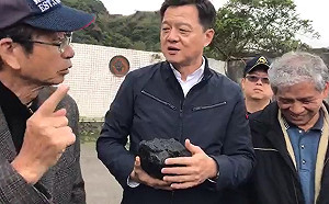 周錫瑋深澳電廠開直播  居民：賴揆騙台灣郎