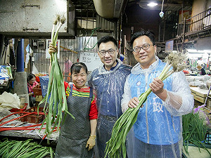 江啟臣陪陳文政掃街  搶攻中市北區議員第二席