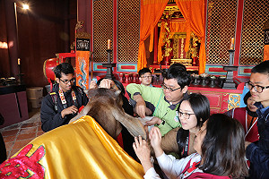 拔智慧毛祈福！孔廟釋奠典禮全程依循古禮