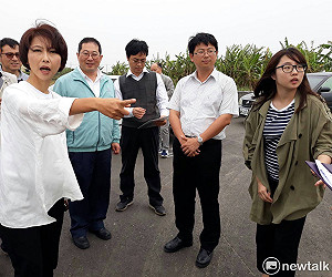 鹽水農路老舊坎坷 陳亭妃促全面翻修