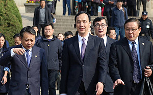 中國改組後首位登陸！朱立倫訪中第一站 南京先謁陵