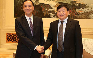 朱立倫會晤蘇、寧書記  盼城市交流更密切