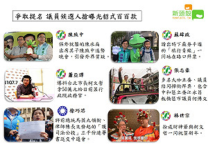議員初選競爭激烈！參選人爭取曝光  花招百百款