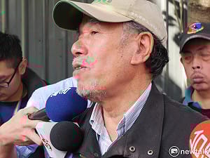 公投盟帳蓬遭強拆  蔡丁貴：我一參選柯P就崩潰了