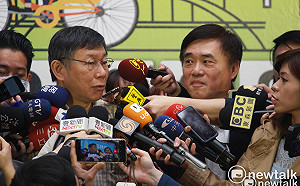 郝龍斌稱操守被柯文哲背書 民眾黨：忘了五大案都要柯擦屁股？