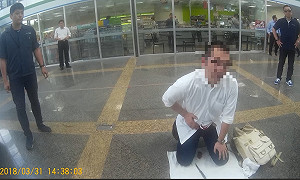 日男迷戀女模周盈欣 見面激動自殘切腹