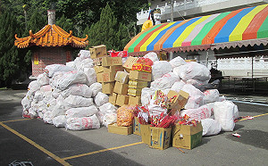 清明祭祖護空品  環保局籲紙錢集中燒