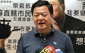 周錫瑋要記者問侯友宜：若民調輸，會不會脫黨參選？