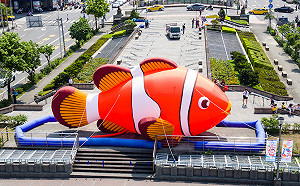 兒童節要到了！童話藝術裝置點綴基隆港