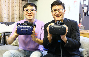 終於盼到！HTC VIVE頭戴式顯示器今起全球出貨