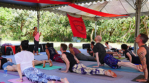 春天吶喊也可以很樂活！瑜珈節讓你連假健康過