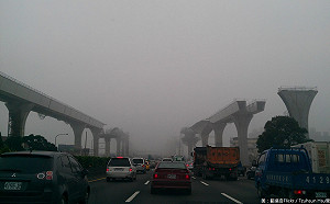 快訊》中秋收假爆車潮 雪隧回堵7公里