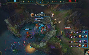 英雄聯盟季後賽》北美決賽神操作！阿祈爾大招推倒四敵(影)