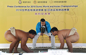 世界盃相撲錦標賽在桃園  6項賽事盡展魅力