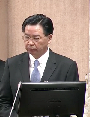 吳釗燮：友邦、美日聲援我以觀察員參與WHA