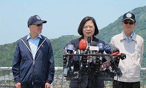 美核准潛艦行銷  蔡英文：潛艦國造已有正面發展
