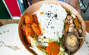 春季期間限定！平溪才有「蔥天祈福便當」今開賣（影）