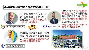深澳電廠看法大不同 　藍綠過招超級比一比