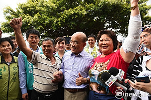 民進黨通過新北等3縣市提名 蘇貞昌正式代表綠參選