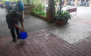 中市公有市場廣設油脂截留  市場乾爽不油膩