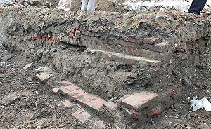 台南永福國小校舍新建 挖出清代遺構