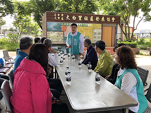 蔡其昌爭取近千萬經費 大甲太白里綠美化再升級