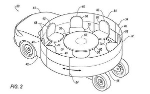 自駕車結合會議室  福特設計客製化8人座艙