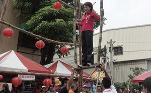 鞦韆節熱鬧登場  蕭淑麗盼發揚國際