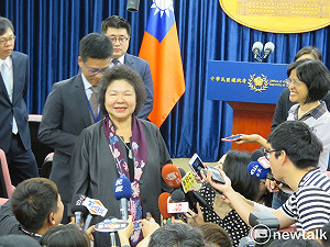 就任總統府秘書長 陳菊：會扮演好總統幕僚長的角色