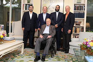 送別芭芭拉最後一程  老布希敗血症一度危急