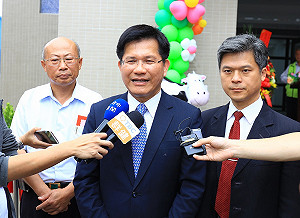 民調領先對手 林佳龍：繼續與時間賽跑