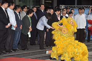 海洋委員會高雄揭牌成立  蔡英文期許3方向努力