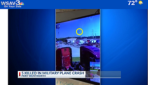 美C-130老爺運輸機最後一飛  筆直插地墜毀9死