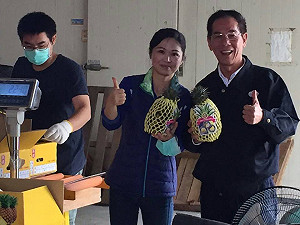 關廟農會強調鳳梨銷中正常 勿放假消息製造恐慌