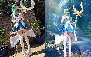 《英雄聯盟》被電競耽誤的coser？Sneaky扮索拉卡仙氣逼人