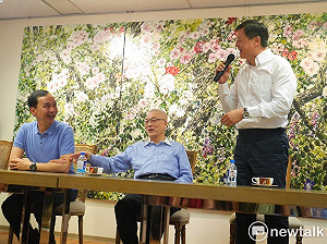 周錫瑋：國民黨不只有兩顆太陽 但都會一起努力