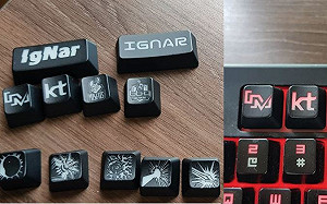 《英雄聯盟》IgNar曬粉絲禮物 專屬隊伍鍵帽超用心