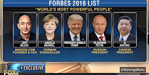 最有權勢人物 習近平擠下4連霸普亭 川普排第3