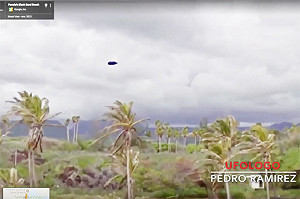 夏威夷火山噴發威脅加劇  谷歌地圖拍到飛碟