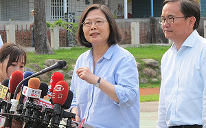 陳菊選北市？蔡英文：我不覺得這有什麼鬆口