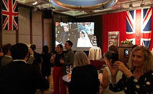 哈利和梅根完婚  英在台辦事處酒會歡慶