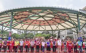 原住民第二個家！桃園原住民天幕落成啟用