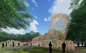 回收品也能變裝置藝術！森隆活虎館給你日夜不同感官體驗