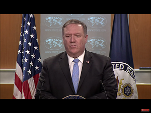 美眾議員稱台灣為「國家」蓬佩奧：有信心遵循台灣旅行法