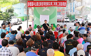 沙鹿自來水幹管屢爆管  蔡其昌促全面汰換