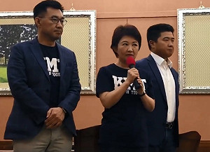 為了請動江啟臣 盧秀燕說她初選沒贏