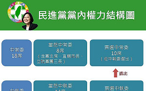 民進黨改選黨代表　帶您認識黨內結構！