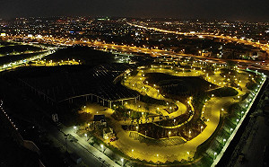 水楠智慧城中央公園  天池花市綠能創新意