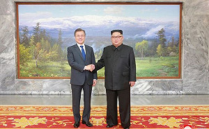 搶在文在寅記者會前 金正恩傳達對川金會堅定意志